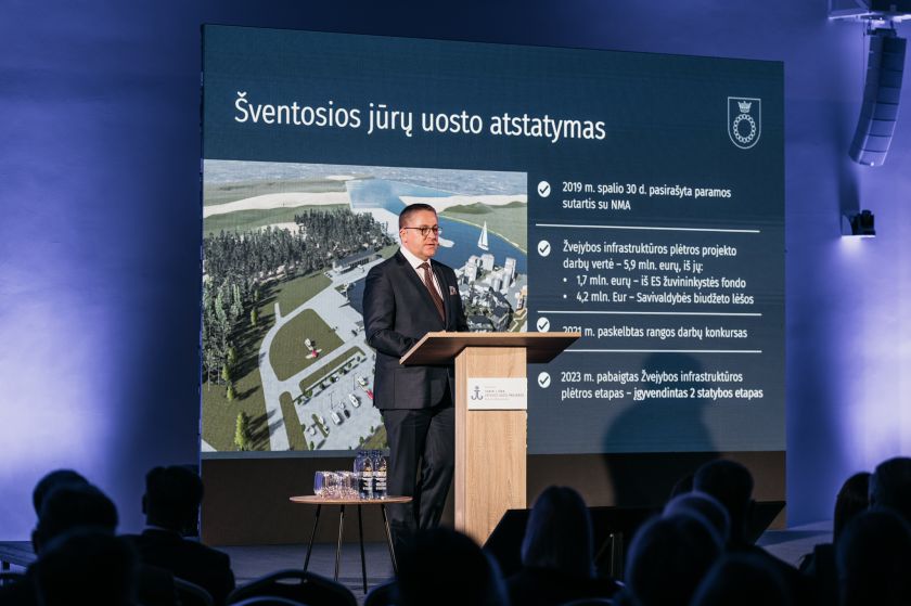 
Uostų plėtra: durys į nacionalinio saugumo užtikrinimą, jūrinės energetikos vystymą ir rekreacinės laivybos plėtojimą.                 