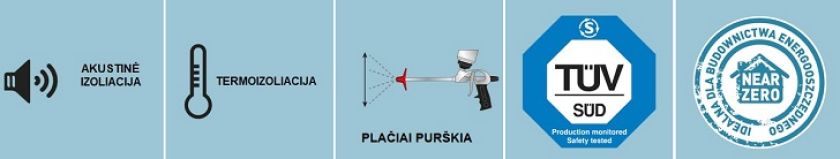 
Termoizoliacinės šiltinimo putos SOUDAL                