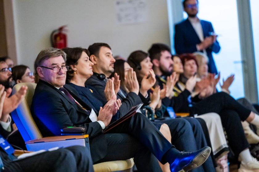 
Olena Zelenska: VDU Ukrainos centre Lietuvoje mūsų balsai skamba garsiau                