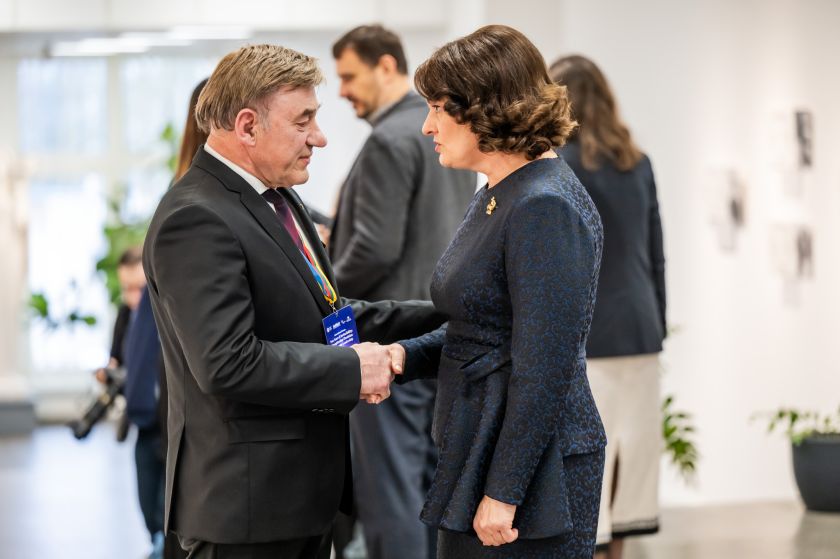 
Olena Zelenska: VDU Ukrainos centre Lietuvoje mūsų balsai skamba garsiau                