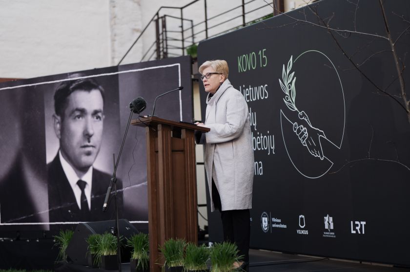 
Vilniaus universitete buvo minima Lietuvos žydų gelbėtojų diena                