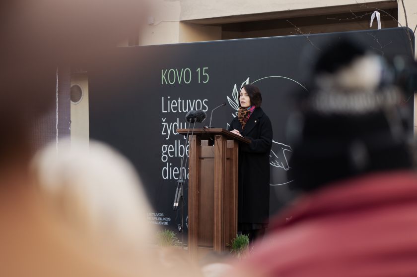 
Vilniaus universitete buvo minima Lietuvos žydų gelbėtojų diena                