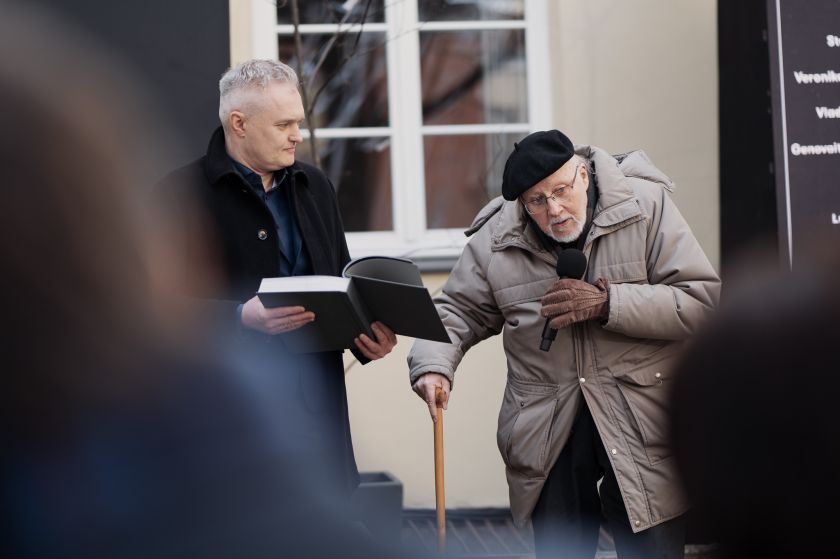
Vilniaus universitete buvo minima Lietuvos žydų gelbėtojų diena                