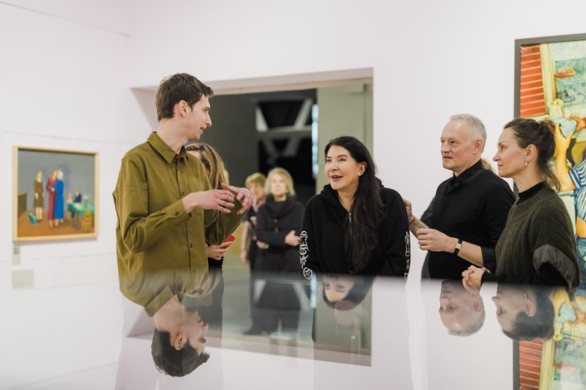 MO muziejuje apsilankiusi Marina Abramovič: tai viena geriausių mano matytų parodų