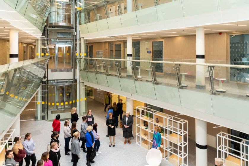 
Naujasis LSMU Slaugos fakulteto pastatas: estetiška erdvė, unikalios galimybės, aukšti siekiai                