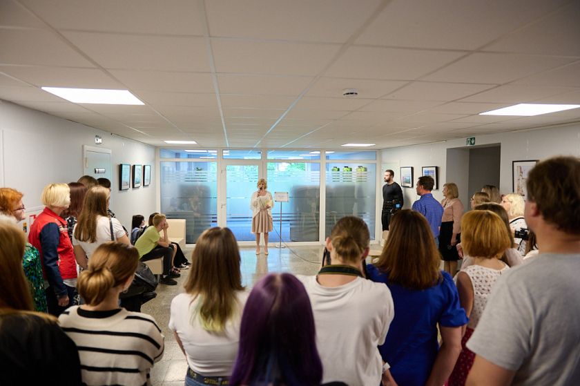 
Vilniaus paslaugų verslo profesinio mokymo centre atidaryta „Dizaino savaitė‘24“.                