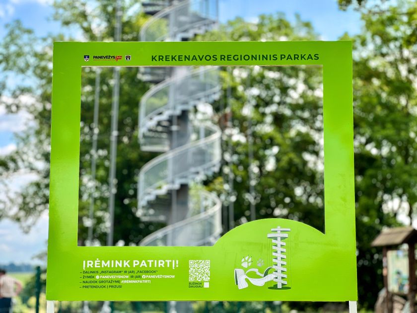 
„Įrėmink patirtį“ – naujas žaidimas, kviečiantis keliauti po Panevėžio rajoną                