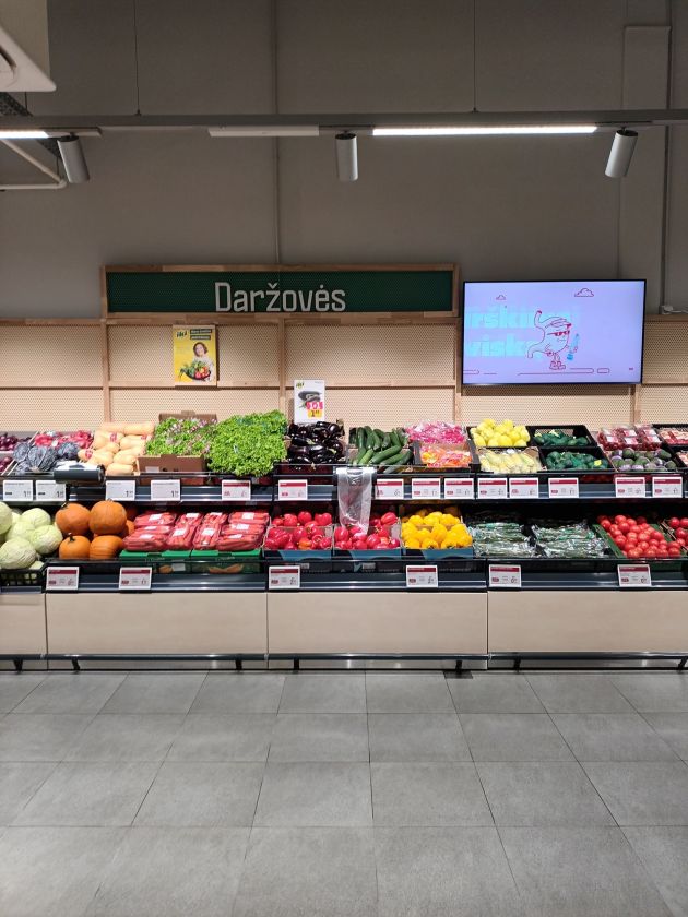 
„Iki“ atnaujino pirkėjų pamėgtą parduotuvę Vilniuje – atsirado svarbių pokyčių ir asortimente                