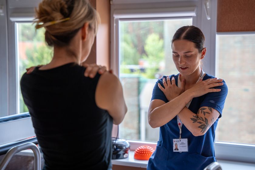 
Vis daugiau pacientų reabilitacijos paslaugas renkasi Druskininkų ligoninėje                