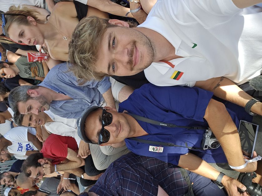 
Orijaus Gasanovo ir Igno Lelio įspūdžiai Olimpinėse žaidynėse: „Galimybė išvysti tokį Paryžių pasitaiko tik kartą gyvenime“                