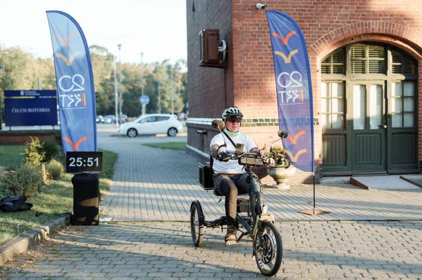 
Studentų lenktynės: 16-tą kartą atliktas eksperimentas                