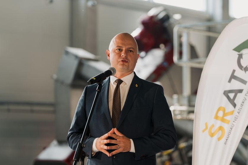 
Šiaulių rajone atidarytas maisto ir virtuvės atliekų apdorojimo cechas                