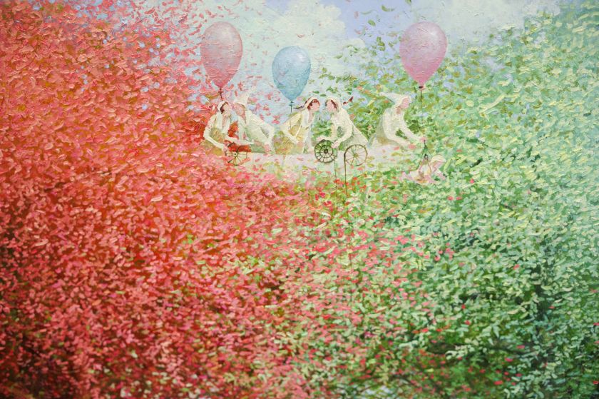 
Jonavoje ant ligoninės sienos perkels R.Januškevičiaus paveikslą                