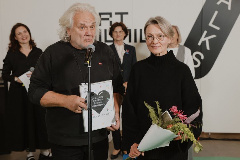 
Vilniuje baigėsi tarptautinė šiuolaikinio meno mugė: savo geriausius išsirinko ir lankytoja                