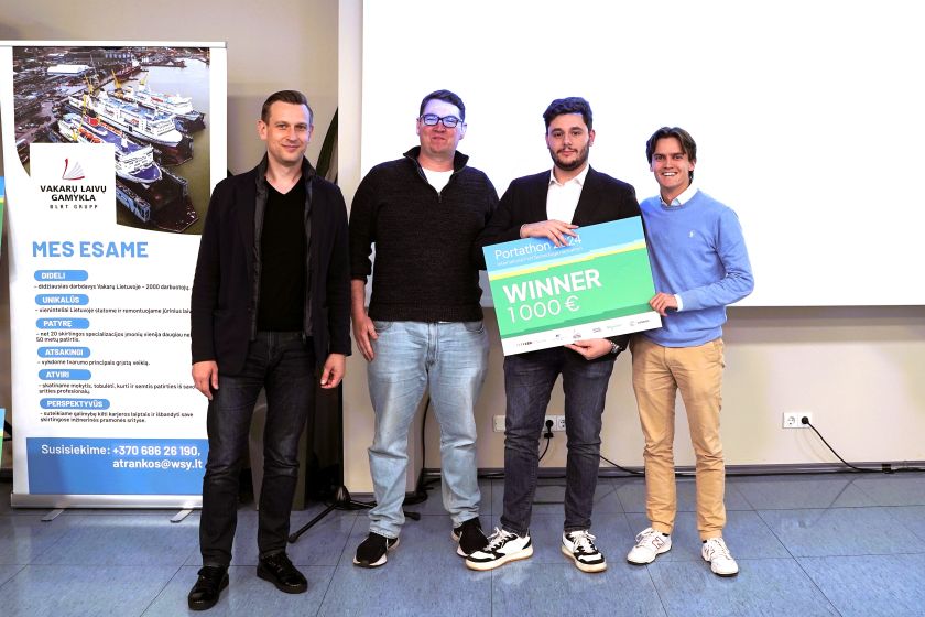 
„Portathon 2024“ sprendimai – alternatyviai energijai įdarbinti uostuose ir jūriniame sektoriuje                