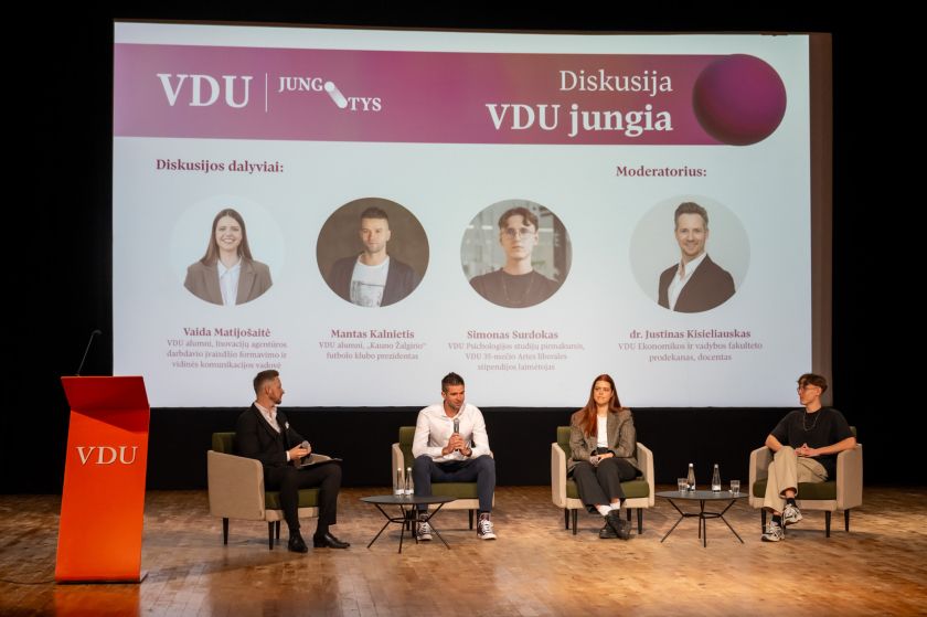 VDU vyko unikalus renginys: universitete kiekvienas esame jungtis