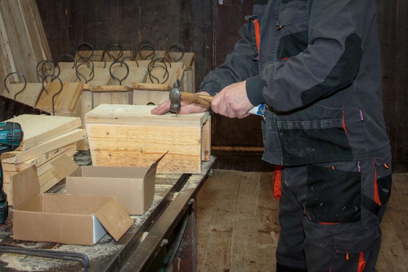 
Ratus ruošk žiemą: VMU iš anksto ruošiasi inkilų kėlimo sezonui                