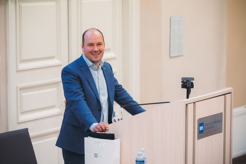 
Svarbią progą mininčio ISM rektorius: Lietuvos konkurencingumą kuria išsilavinę piliečiai                