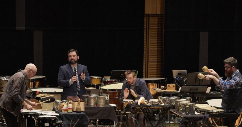 Už savaitės Vilniuje – „Grammy“ ir Pulitzerio apdovanojimų laureatės Caroline Shaw koncertas su viena žymiausių Niujorko mušamųjų grupių „Sō Percussion“