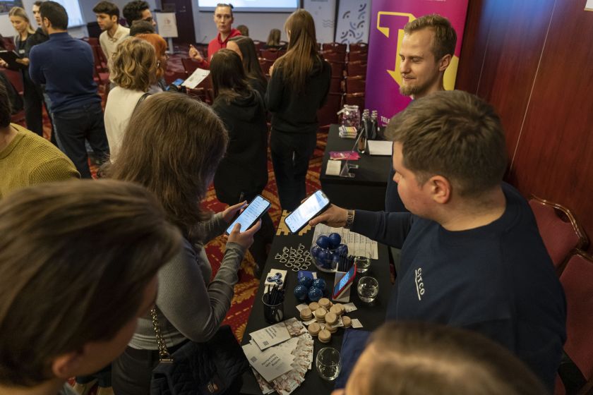 Tarptautiniai studentai iš 20 šalių ir darbdaviai susitiko pirmajame „Study in LT“ karjeros renginyje „Your Dream Career Starts Here”