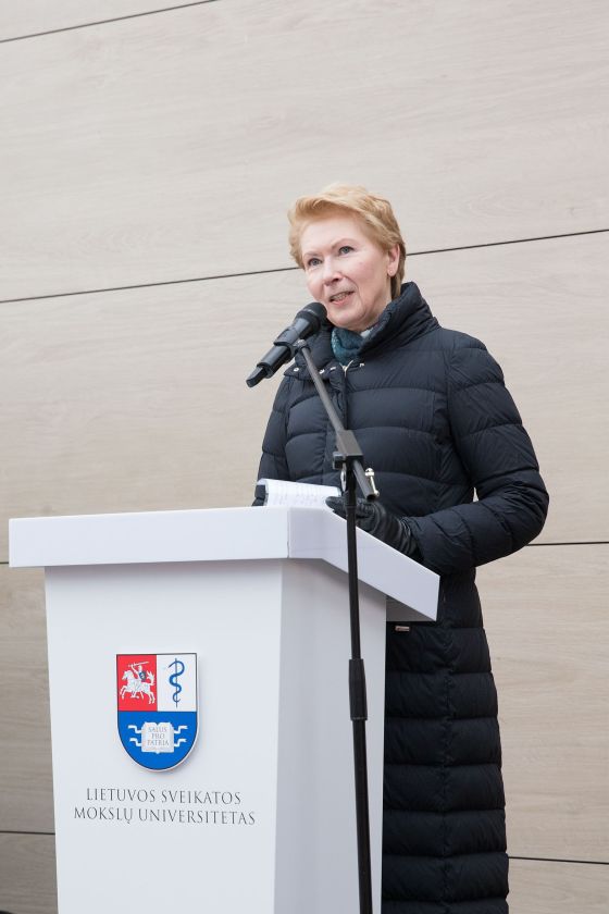 Lietuvos sveikatos mokslų universitete atidarytas naujas lauko sporto kompleksas