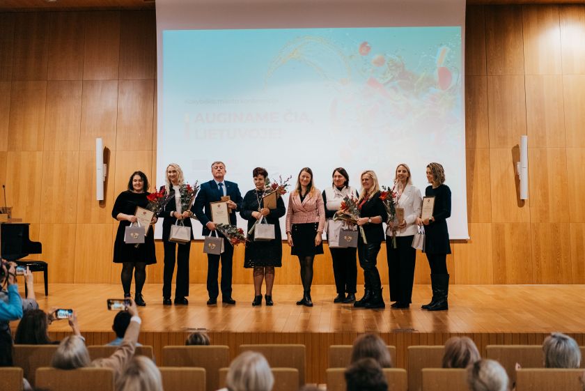 Kokybiško maisto konferencijoje „Auginame čia, Lietuvoje!” – geriausių lietuviškų produktų apdovanojimai bei edukaciniai pranešimai