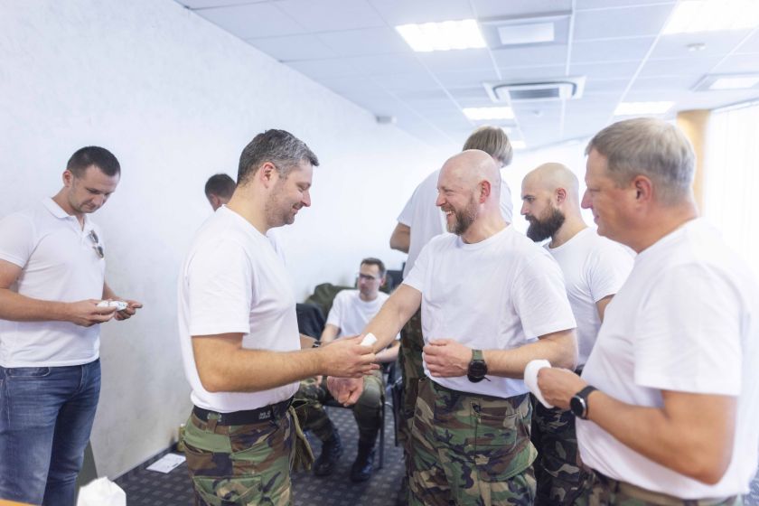 Alpinistas S. Damulevičius dalijasi įspūdžiais iš visuomenininkų organizuoto komendantūros kurso: kalnai ir karinės pratybos – daugiau bendro, nei atrodo