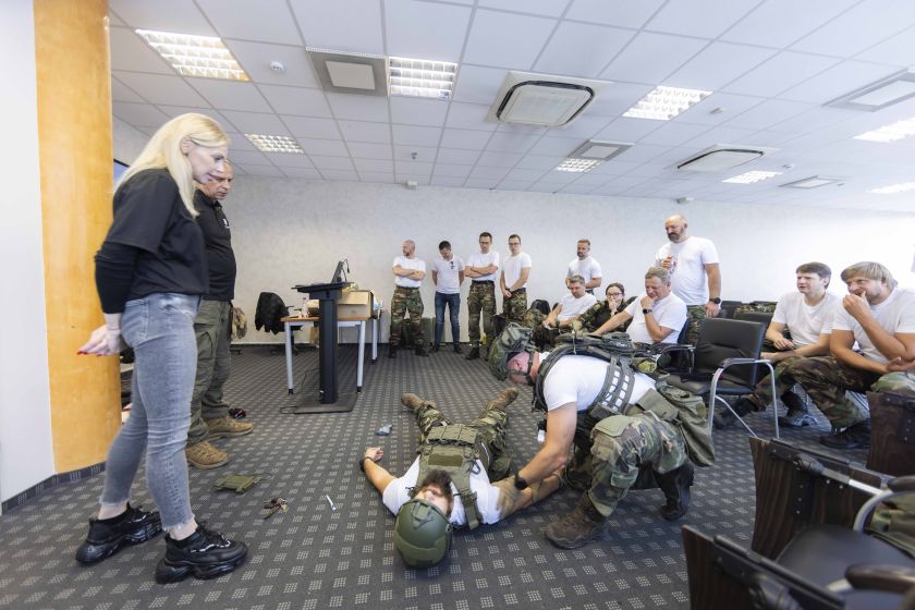 Alpinistas S. Damulevičius dalijasi įspūdžiais iš visuomenininkų organizuoto komendantūros kurso: kalnai ir karinės pratybos – daugiau bendro, nei atrodo