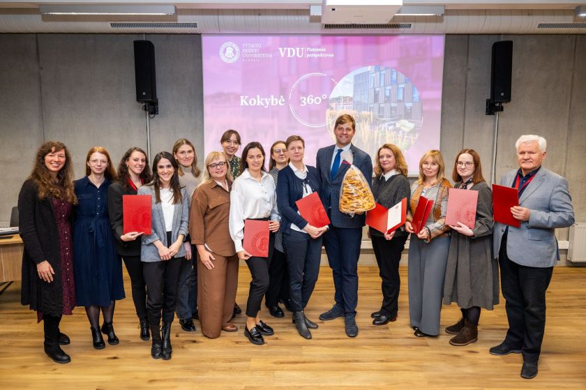 Kokybės dienos proga VDU vyko diskusija apie dirbtinį intelektą ir inovatyviausiųjų apdovanojimai