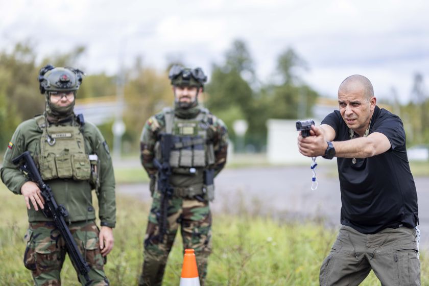 Alpinistas S. Damulevičius dalijasi įspūdžiais iš visuomenininkų organizuoto komendantūros kurso: kalnai ir karinės pratybos – daugiau bendro, nei atrodo