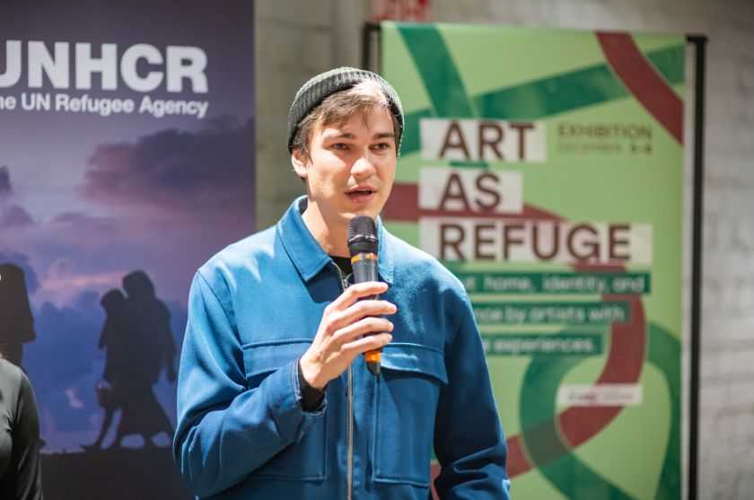 Vilniuje atidaryta paroda „Menas kaip prieglobstis“