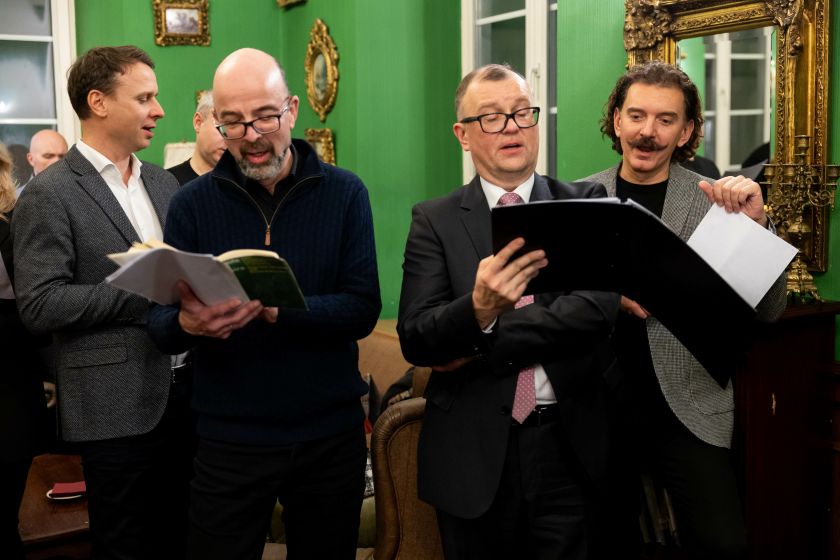 Atgimusiame „British Chamber of Commerce in Lithuania“ kalėdinių giesmių vakare – pirmą kartą skambėjo Ukrainiečių giesmė