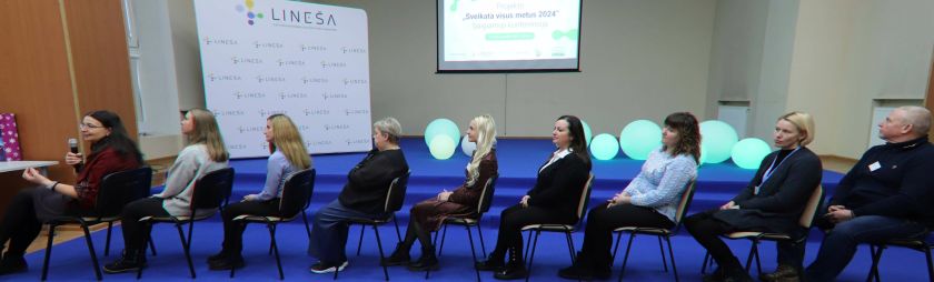 Konferencijoje pagerbti projekto „Sveikata visus metus 2024“ dalyviai