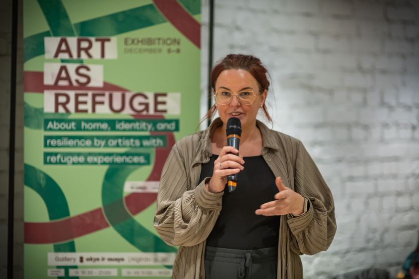 Vilniuje atidaryta paroda „Menas kaip prieglobstis“