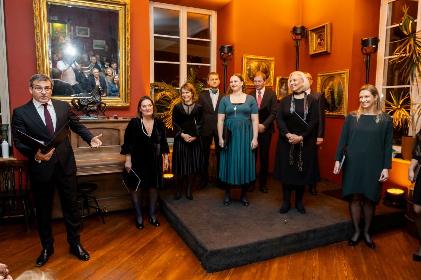 Atgimusiame „British Chamber of Commerce in Lithuania“ kalėdinių giesmių vakare – pirmą kartą skambėjo Ukrainiečių giesmė