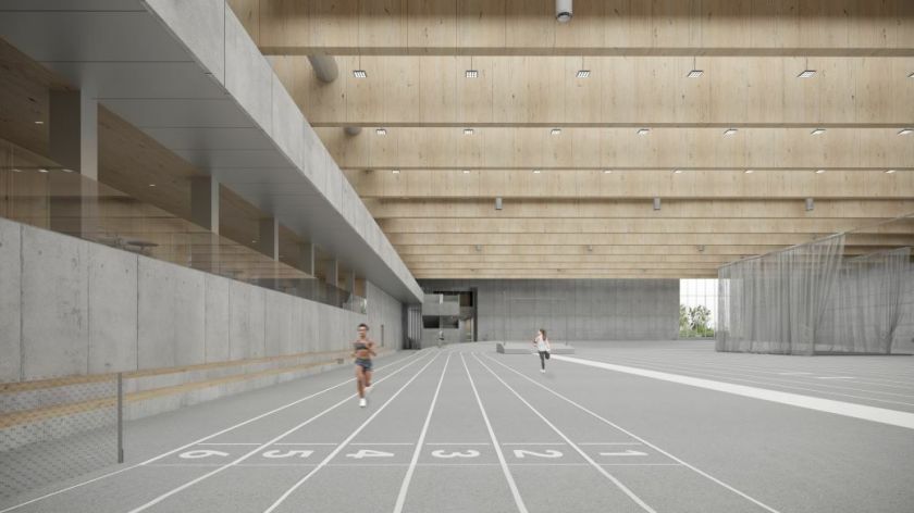 Naują lengvosios atletikos maniežą Vilniuje statys „Infes“