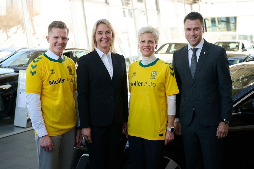 Lietuvos futbolo federacija pradeda partnerystę su „Moller Auto“