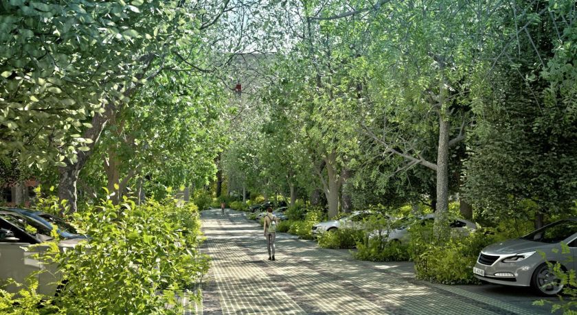 Naujai viešajai erdvei Perkūnkiemyje – architektų idėjos