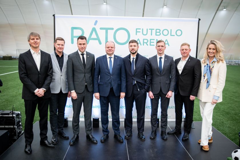 Vilniaus rajone duris atveria RATO futbolo arena