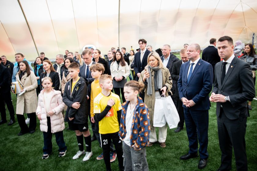 Vilniaus rajone duris atveria RATO futbolo arena