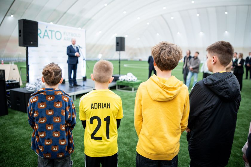 Vilniaus rajone duris atveria RATO futbolo arena