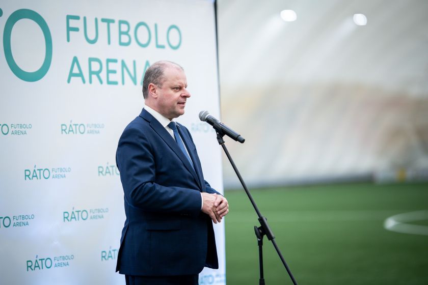 Vilniaus rajone duris atveria RATO futbolo arena