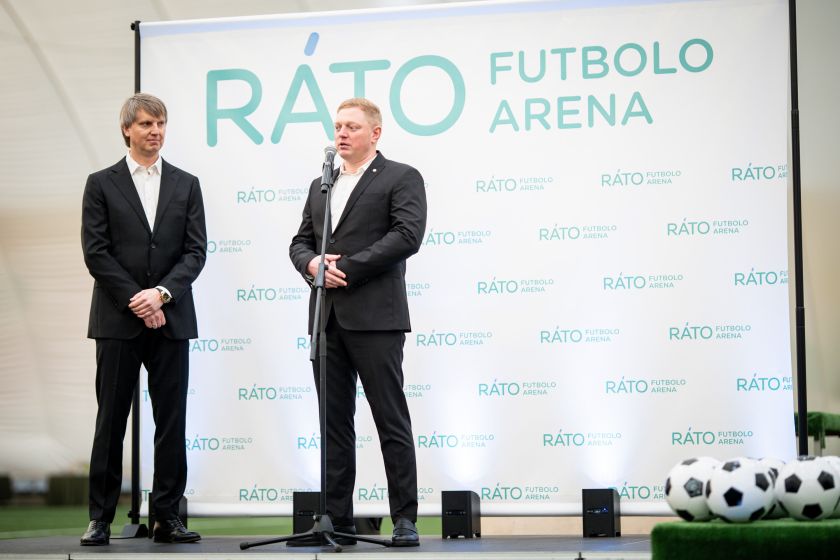 Vilniaus rajone duris atveria RATO futbolo arena