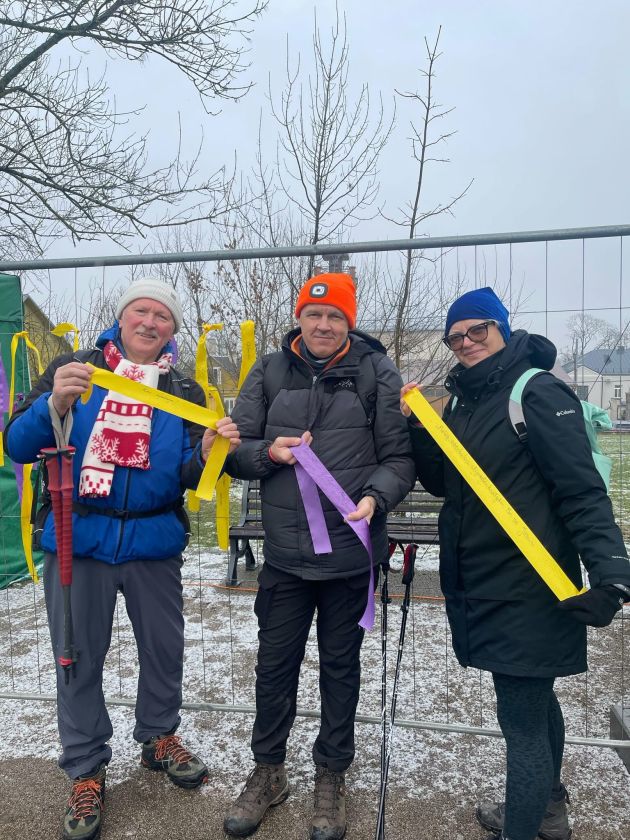 Tūkstančiai neabejingų Lietuvos žmonių Ukmergėje leidosi į palaikymo ir bendrystės žygį „EIK ir SVEIK“