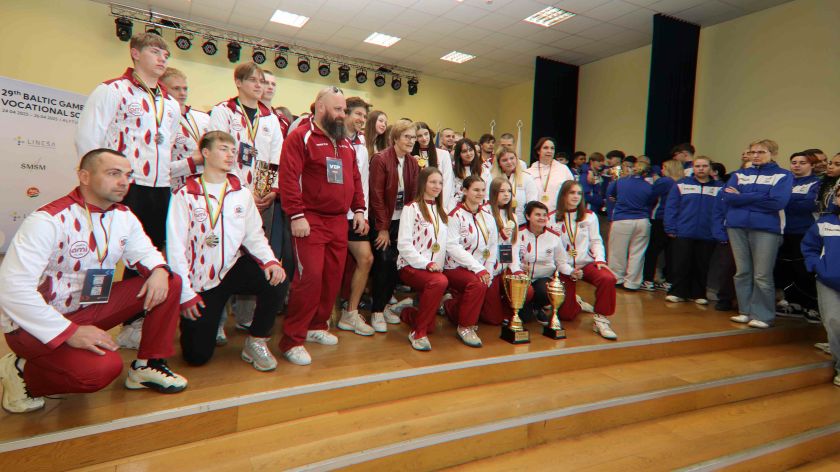 Baltijos profesinių mokyklų žaidynėse Alytuje pergalę šventė Latvijos rinktinė