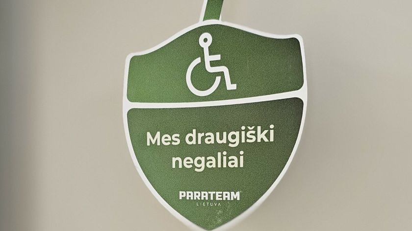 Klaipėdos universiteto sporto salei suteiktas „Gilės“ ženklas: ne tik pritaikyta infrastruktūra, bet ir požiūrio branda