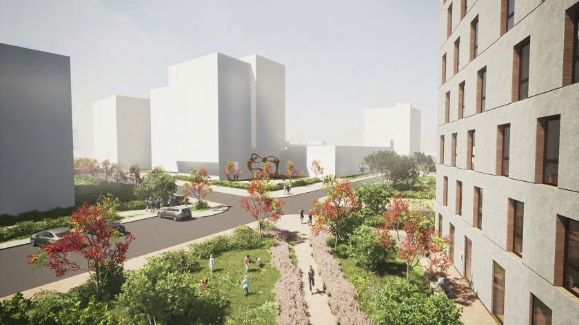 „Citus“ planuoja projektą Naujamiestyje – iki kitų metų vidurio pirkėjams pasiūlys 250 būstų