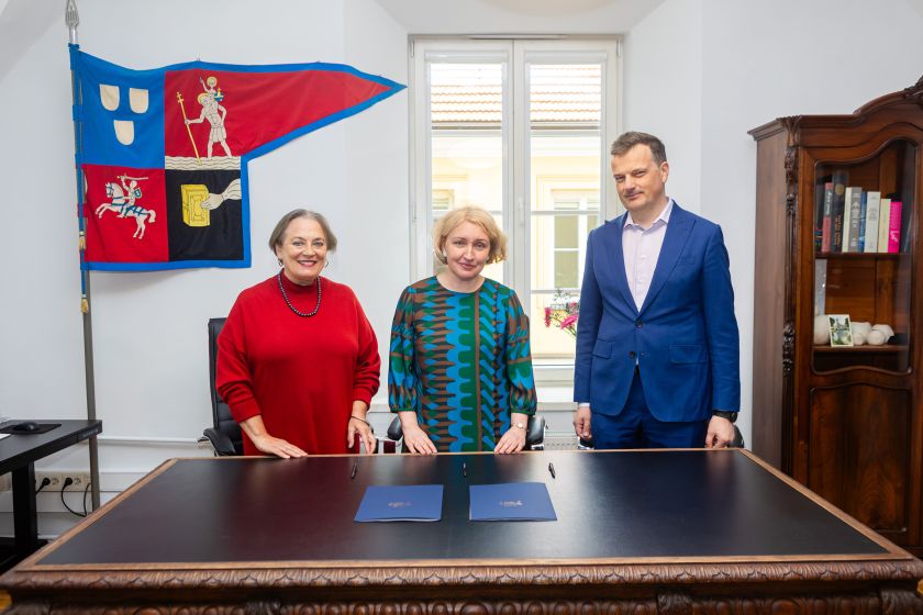 Vilniaus dailės akademija ir Vilniaus klubas pasirašė bendradarbiavimo ir paramos sutartį