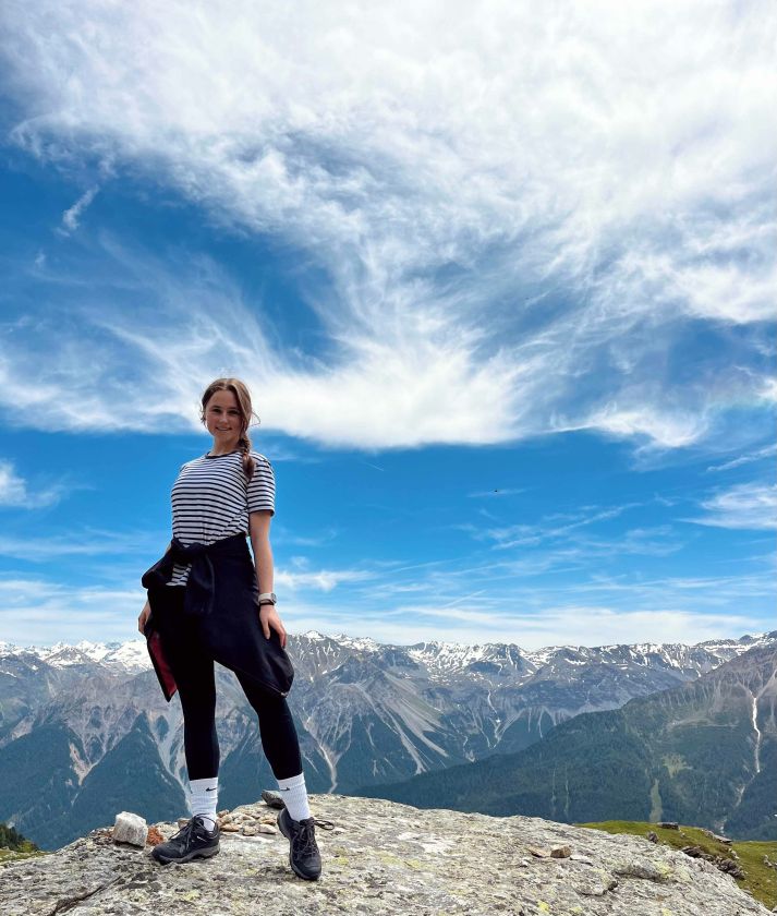 Tritonus Tarptautinėje gamtos tyrimų savaitėje tyrinėjusią moksleivę iš Vilkaviškio ypač sužavėjo žygiai Šveicarijos Alpėse