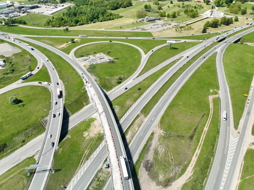 „Via Lietuva“: šeštadienį bus atidarytas eismas Sargėnų estakada